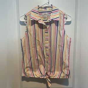 Vineyard Vines Women’s Size 4 Sleeveless Top Shirt